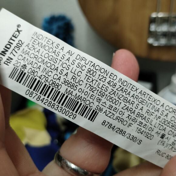 ZARA NWT Size Small Blue & Green Floral Satin Short Sleeve Belted Jumpsuit - Picture 5 of 8